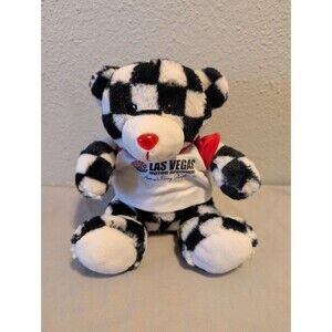 Las Vegas Motor Speedway Bear Totally Teddies NASCAR Plush Collectible 2007